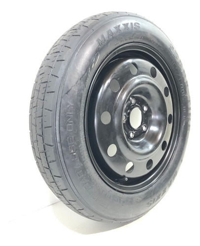 Estepe Com Pneu T165 / 80 Roda 17 Ford Edge 2012 Pg3 (Usado)