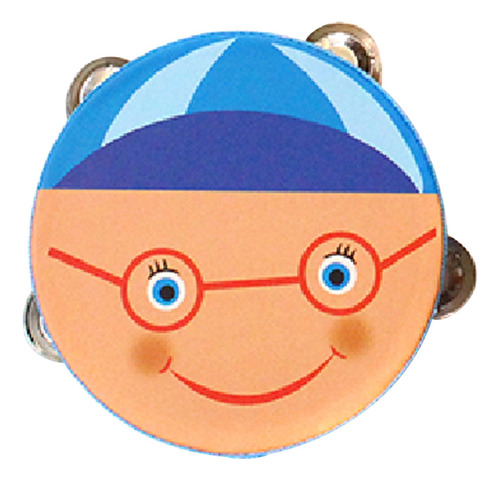 / (h) Mini Pandereta De Mano For Niños Pequeños, 6 Pulgadas,