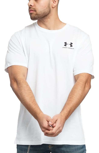 Camiseta Under Armour Sportstyle-blanco