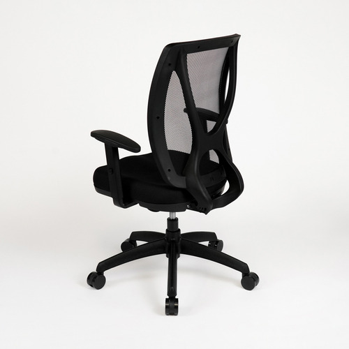 Imagen 2 de 10 de Silla De Oficina Alma Ergonómica Brazos Regulables Rossi