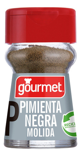 Pimienta Negra Molida Gourmet 28 G