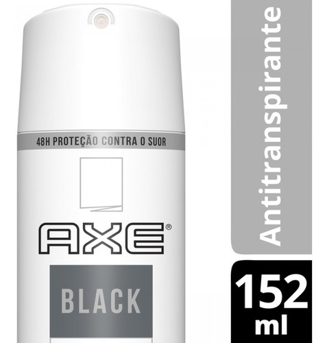 Desodorante Axe Black Antitranspirante Seco 152ml