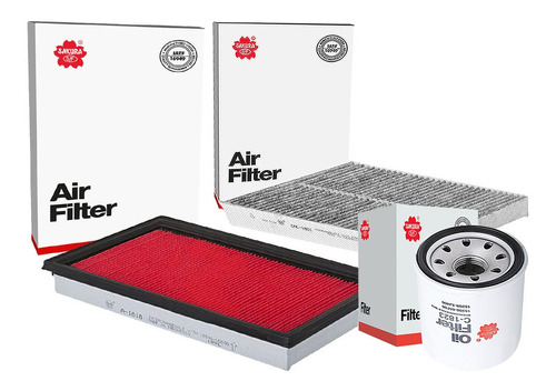 Kit Filtros Aceite Aire Cabina Nissan Murano 3.5l V6 2005