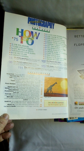 7 Revistas Photography. Año 1998.
