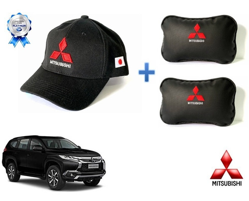 Gorra + Par Cojines Asiento Mitsubishi Montero Sport 18 A 22