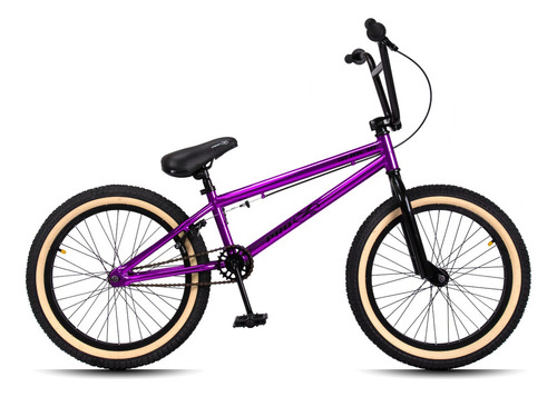 Bicicleta  Pro-X Bicicleta Bmx Pro-x Serie 10 Aro 20 freio u-brakes cor roxo