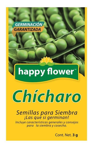 Happy Flower Semillas De Chicharo 3g