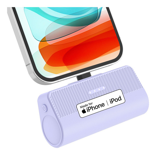 Kkd Cargador Portatil Para iPhone Con Certificado Mfi De 500