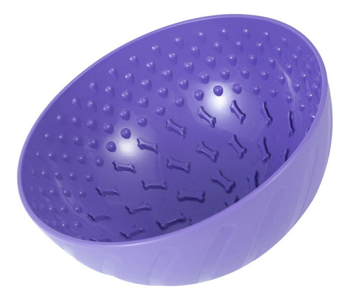 Pet Dog Lick Bowl Interactivo De Gran Capacidad Para Ansieda