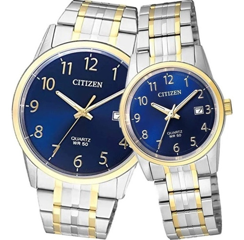 60950 60930 Reloj Citizen Pareja Personalizado Wr50