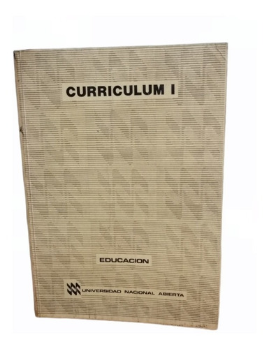 Curriculum 1 Educacion Una 501 