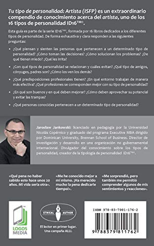 Tu Tipo De Personalidad: Artista (isfp) (spanish Edition)