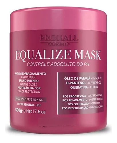 Prohall Máscara Neutralizante Equalize Mask 500gr