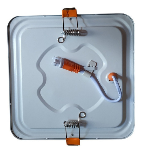 Plafon Led Cuadrado 9w Empotrable En Plafon O Bote 12cm