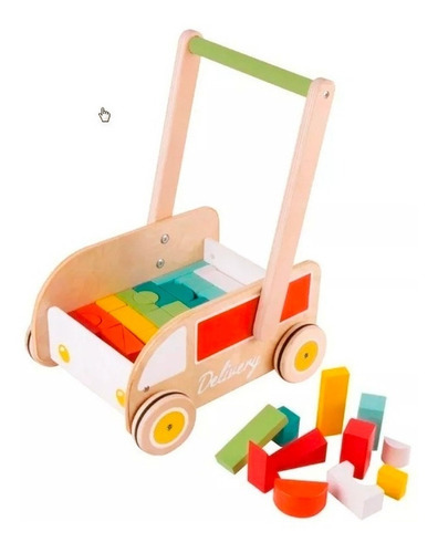 Caminador Con Bloques De Madera Classic World Montessori Edu