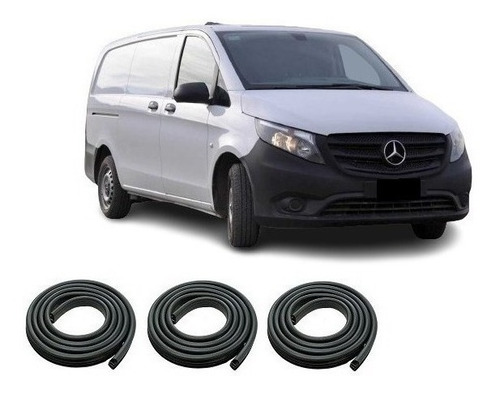 Mercedes Benz Vito Burletes Puertas Delanteras + Por Lateral