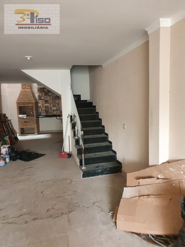 Imagem 4 de 15 de Sobrado Frontal 4 Dorm 2 Suites 3 Vagas Em Chácara Seis De Outubro - São Paulo - 1716