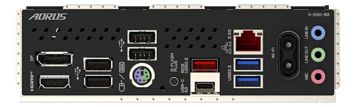 Placa Madre Gigabyte B840m Aorus Elite Wifi6e Am5 Color Negro