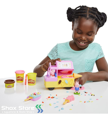 Camion Helados Peppa Pig Play Doh Masa Accesorios Plastilina