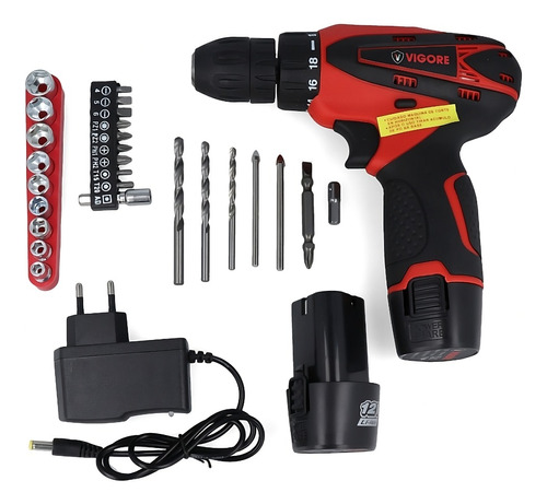 Kit De Herramientas Completo Taladro Atornillador Electrico