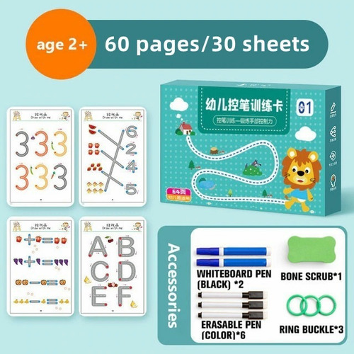 # Set De Cuadernos Mágicos Reutilizables