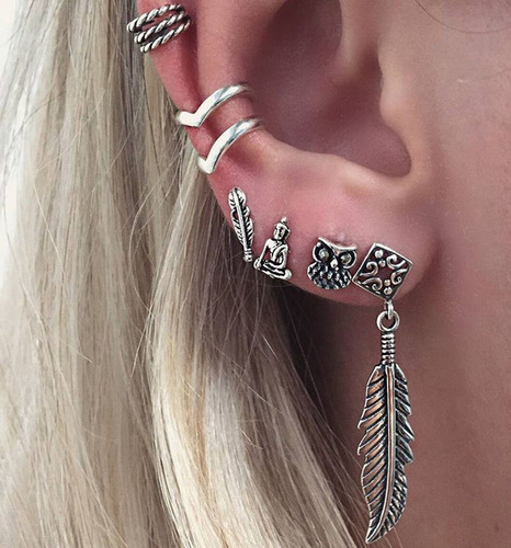 Xy Set De Pendientes De Estilo Bohemio Para Mujer
