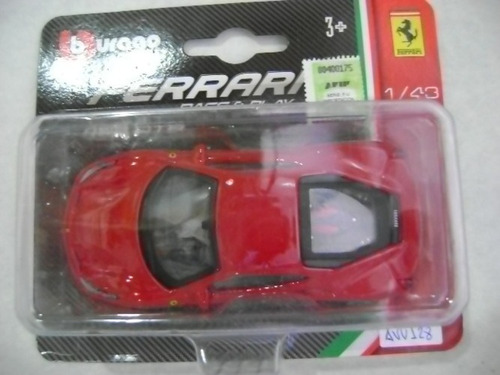 Nico Ferrari 488 Gtb Modelo 18-36023 Burago (avv 128)
