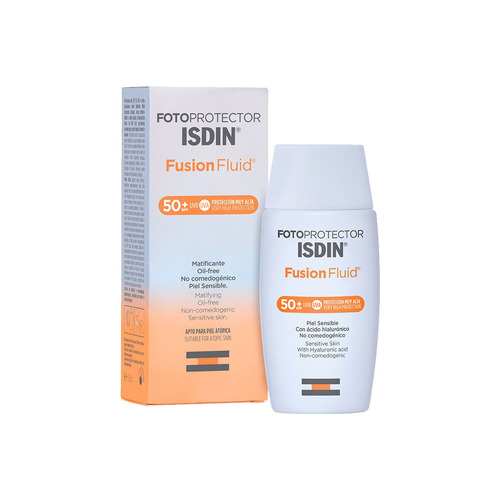 Imagen 1 de 6 de Protector solar Isdin FPS 50 Fusion Fluid en fluído de 50 mL