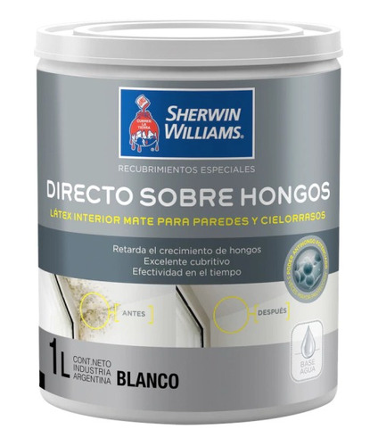 Pintura Recubrimiento Especial Directo Sobre Hongos 1l