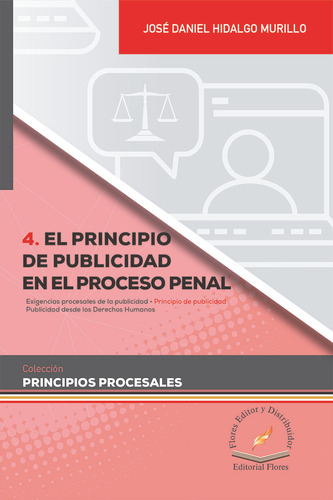 Libro Principio De Publicidad En El Proceso Penal Lku