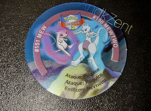 Tazos Pokémon Traslúcidos