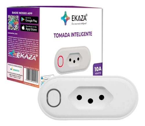 Tomada Inteligente Wifi Plug 10a Smartlife Alexa Google Home