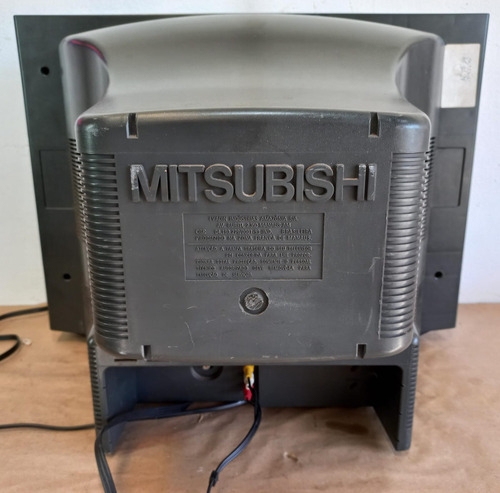 Tv Mitsubishi Diamond 20pol Audio Video Funciona 110/220v (Usado)