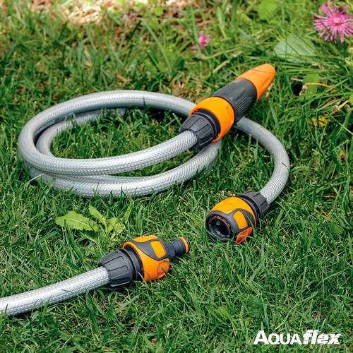 Imagen 2 de 5 de Acople Rapido Para Manguera De 3/4 Stop Gf Gf5012 Aquaflex
