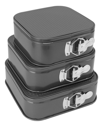 Set De Moldes Desmontables Antiadherentes D/pastel 18/20/22