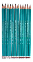 Comprar 12pz Lápices De Dibujo Berol Turquoise Con Goma  Papelería