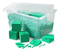 Comprar Set Completo De Espuma Verde Base Ten Blocks Hand2mind (1610