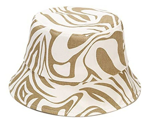 Sombrero Gorra Pesca Joylife Stripe Print Bucket Hat Patrón 