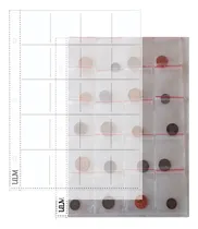 Comprar 15 Hojas Monedas Ulm + 300 Bolsitas Zipper Para 300 Monedas