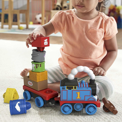 Thomas Friends Wobble Cargo Stacker Train, Motor De Empuje C