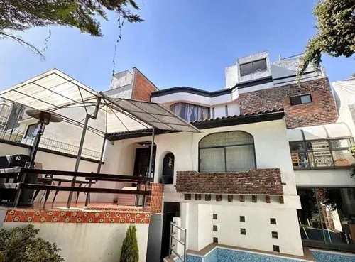 Espectacular Casa Con Alberca En C. H. A 10 Minutos De Santa Fe