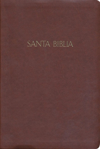 Biblia Rvr 1960 · Letra Grande · Símil Piel Chocolate