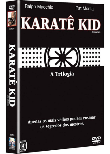 Dvd Original Box Trilogia Karatê Kid [ Edição Dubalada