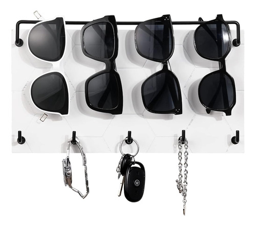 Emibele Sunglass Organizer Wall Keyholder, Gafas Organizador