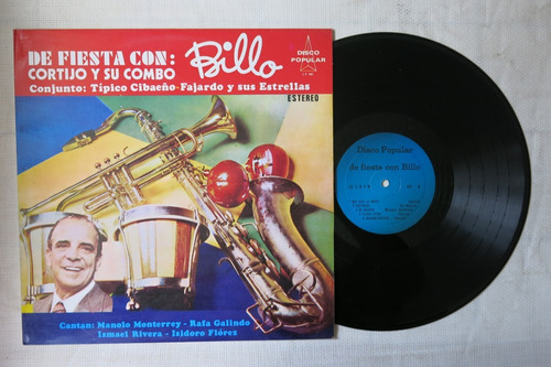 Vinyl Vinilo Lp Acetato De Fiesta Con Billo Salsa Tropical