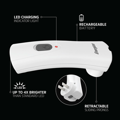 Linterna Energizer Weatherady Recargable Led X3