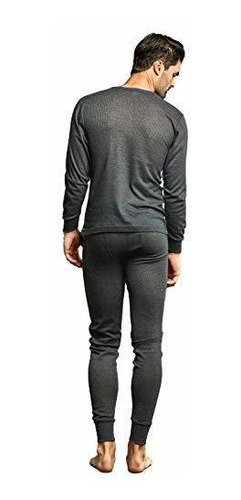 Conjunto Largo De La Ropa Interior Térmica 2pc De Los