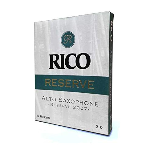 Cañas Rico Reserve Classic Para Saxofón Alto, Fuerza 2.0, Pa