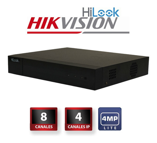 Dvr Hilook 8 Canales Turbo Hd 4mp Lite - Seguridad - Cctv