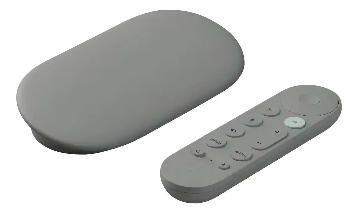 Google Tv Streamer 4k Cor Porcelana Tipo De Controle Remoto Padrão